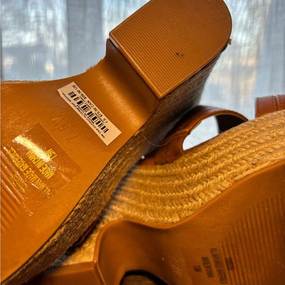 Torrid Tan Cutout Platform Espadrille Wedge - Picture 6 of 7